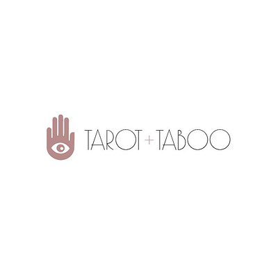 Tarot & Taboo branding design illustration logo simple logo