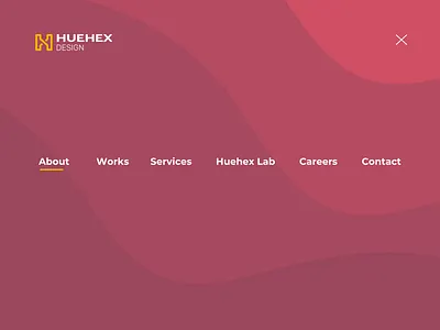 Website Overlay Navigation Menu flat flatdesigns illustration illustrator minimal ui ux vector web webdesign