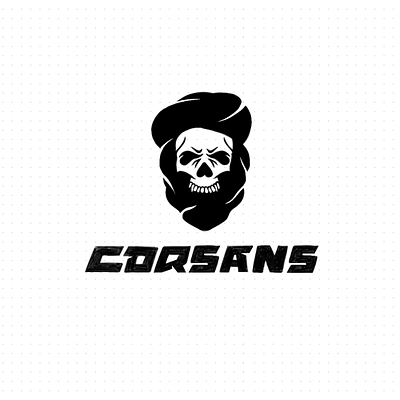 Corsans esport morocco branding design esport lettering logo logotype minimal