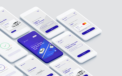 Connected car app | Free PSD app design free psd freebie mobile ui ux