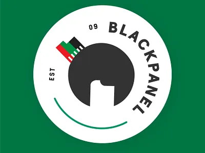 Employee Group Logo - BlackPanel employee group flat illustration logo logo design