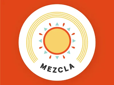 Employee Group - Mezcla flat hispanic illustration latino logo mezcla