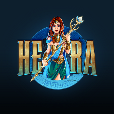 Hera Gaming Logo branding characterdesign digital art digital painting fortnite illustration illustration art illustration design illustrations logo