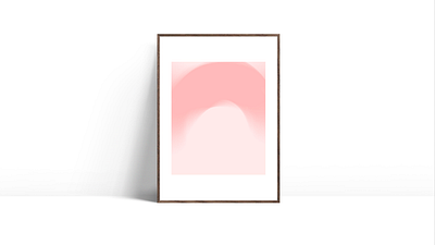 Untitled abstract art frame poster