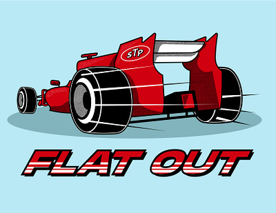 Eat my dust design illustration vector