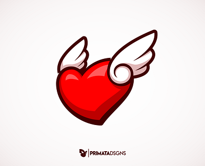 Dia dos Namorados cupid design heart heart logo illustration logo love passion sportlogo vector vector art vector artwork wings