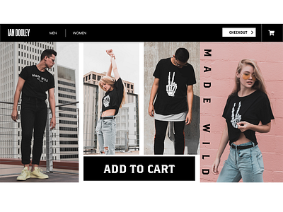 custom shirt one pager ecommmerce branding design ecommerce ecommerce design freelance header ui ux uidesign webdesign