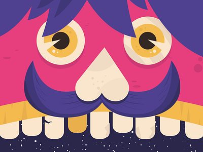 lovely monsters illustration illustration vector