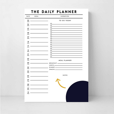 planner design one page agenda branding calendar design planner planners