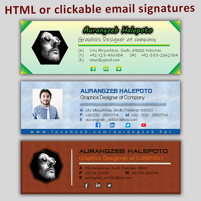 Email Signatures email email design email marketing email signatures signatures