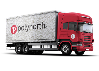 PolynorthTruck brand identity identity design logo design
