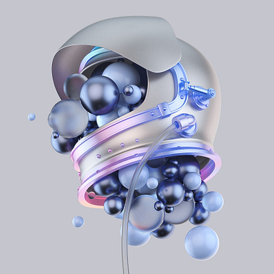 😎 3d abstract cinema 4d design geometric illustration ui