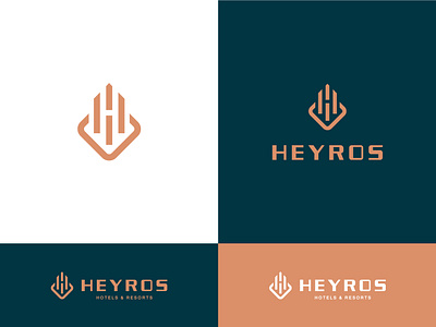 Luxury Hotel logo brand identity branding creative fashion hotels icon illustration jewelry lettermark logo logo design logomark logotype luxurious luxury minimalist minimalist logo resorts typography vector