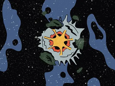 14817937 B7A2 4D51 ADD1 ACD897AE217E animation art cos galaxy gif illustration illustrator procreate vector