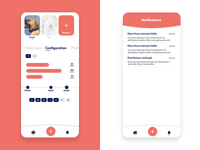 Dog controller App #2 app app design application design mobile mobile app ui ux