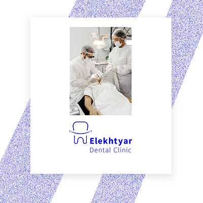 Elekhtyar Dental Clinic branding brand exploration brand identity branding branding design branding inspiration design flat typography ui ux