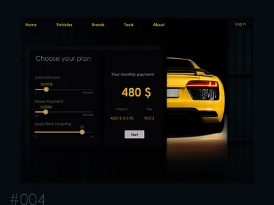 Challenge 4 challenge challenge004 daily 100 challenge dailyui ui uidesign ux