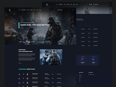 Game Duel web app ui ux branding design graphic design illustration logodesign ui ui ux user experience user interface ux web web app web designer web developer website design website designer website developer