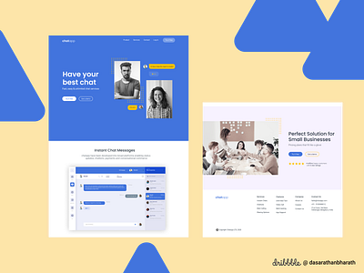 ChatApp_Website_Design design ui ux web