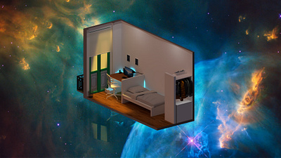 Final Concept New Setup architecture artwork design desktop scketch scketchup scketchup setup universe