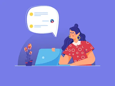 angry employee arab character illustrations illustrator motion