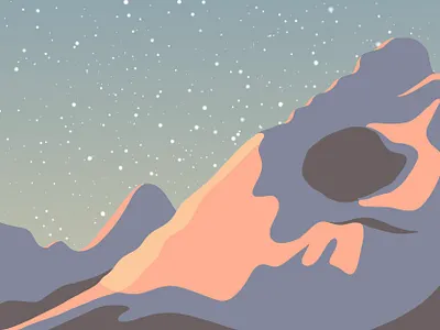 Home colours digital art digital illustration illustration minimal minimalist mountains procreate ui vector