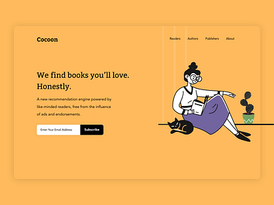 UI Exploaration for an online book store/community books bookshop bookstore illustration landing design landing page landingpage landingscreen ui website design