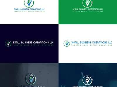 Small Business Operations LLC 2 branding businesslogo companylogo design eco logo grow logo growth logo logo design logodesign management speed logo typography