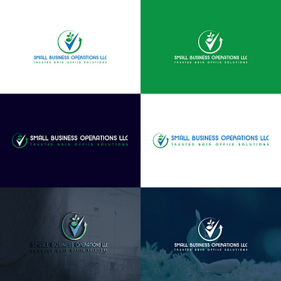 Small Business Operations LLC 2 branding businesslogo companylogo design eco logo grow logo growth logo logo design logodesign management speed logo typography