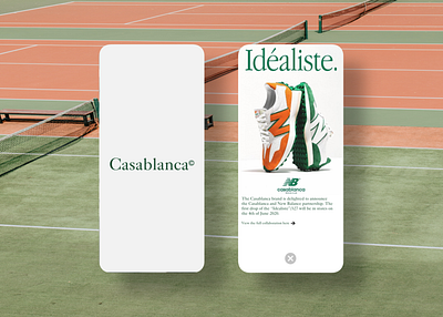 casablanca mobile app concept app branding ui ux
