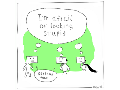 Self-Esteem comics doodle illustraion illustration psychology sketch vector webcomic