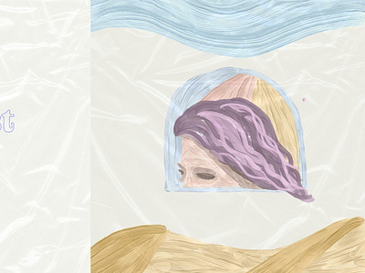Our Sun in Earth and Fire. book design digital paint editorial sketch zine