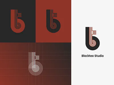 Blacktea Studio branding bengaluru blacktea branding design studio logo logomark studio