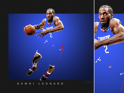 „COLOR BOUND“ Kawhi Leonard artwork