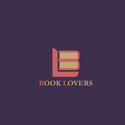 book lovers logoconcept logo logodesign