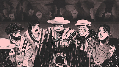 Masculinity, agro and violence: LGBT in the soy kingdom argentina editorial illustration gay pride ilustracion editorial lgbt lgbtq lgbtqia pride revista anfibia