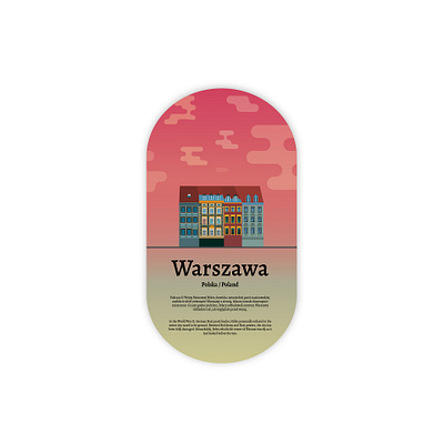 Warsaw - Wartime Memorial art design drawing graphic art graphic design graphicdesign illiustration illustrator poster warsaw