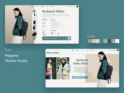 Visval - Web Apps for E-commerce Clothes branding clothes color colors concept design fashion fashion brand ui uiux ux web webapps webdesign website