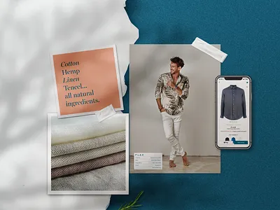 FLAX - The World's first Sustainable Menswear Brand branding design fashion fashion app fashionbrand identity menswear uidesign uiux uiuxdesign