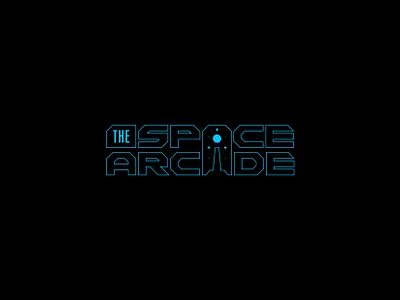 The Space Arcade arcade arcade logo dailylogochallenge illustration logo logodesign logodlc space
