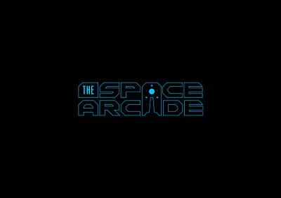 The Space Arcade arcade arcade logo dailylogochallenge illustration logo logodesign logodlc space