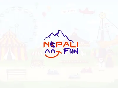 Nepali Fun Logo design beauty logo branding business logo creative design flat logo logo logo design minimal logo modern logo signature logo
