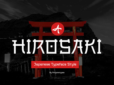 Hirosaki - Japanese Typeface