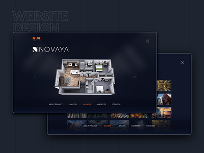 NJR Website animation app construction company illustrator mobile app prototyp realestate typography ui ui ux uidesign ux ux design web web design website design