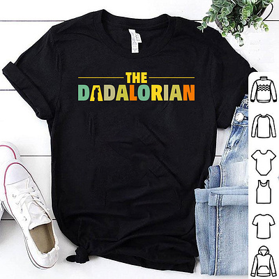 THE DADALORIAN T-SHIRT design design art design idea designer designs etsy tshirt merch by amazon merch design pod design shirt shopify tees tshirt tshirt art tshirt design tshirt design idea tshirt designer tshirtdesign tshirts typography