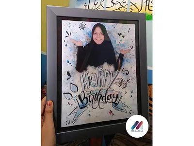 Lukis/Calligraphy/Artwriting (Rp 55-205k) artwork birthday gift calligraphy calligraphy and lettering artist lukis