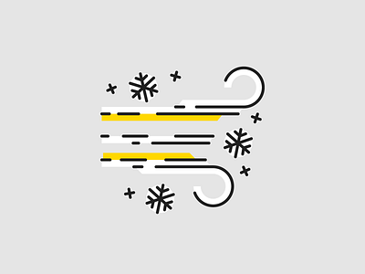 Cold wind filled outline icon icon set iconography icons icons set iconset snow snowflake ui ux vector web wind