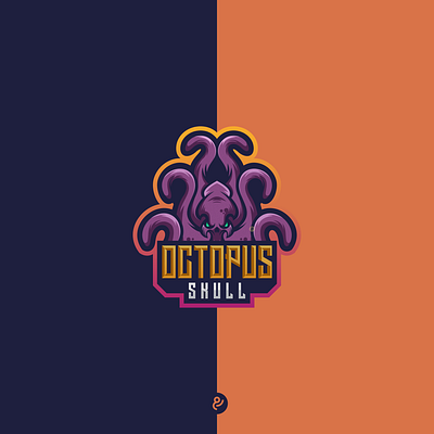 octopus animal animal logo branding design endr illustration logo mascot design modern octopus logo vector
