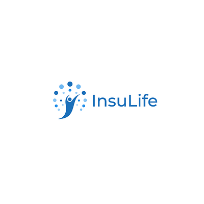 InsuLife Logo Designs illustration logo