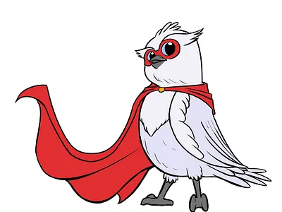 Fullstack HQ Owl Superhero branding character design illustration mascot owl owl illustration vector